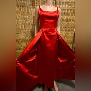 Red Silk Escada *Couture* Ball Gown - A dream come true dress!!